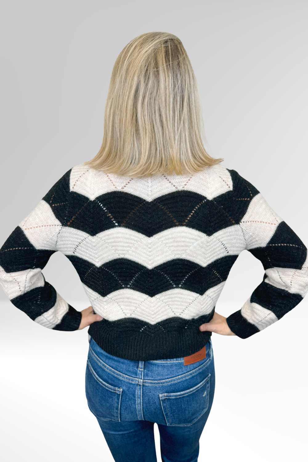 THML Long Sleeve Knit Top