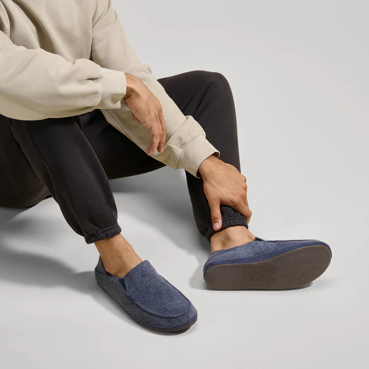 Olukai Moloā Hulu Slippers - Mood Indigo