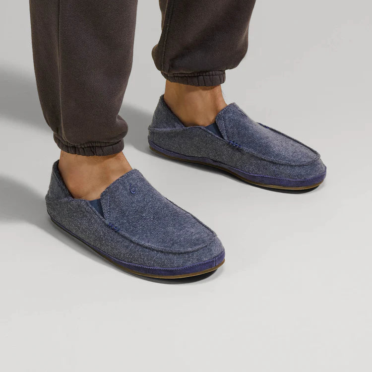 Olukai Moloā Hulu Slippers - Mood Indigo