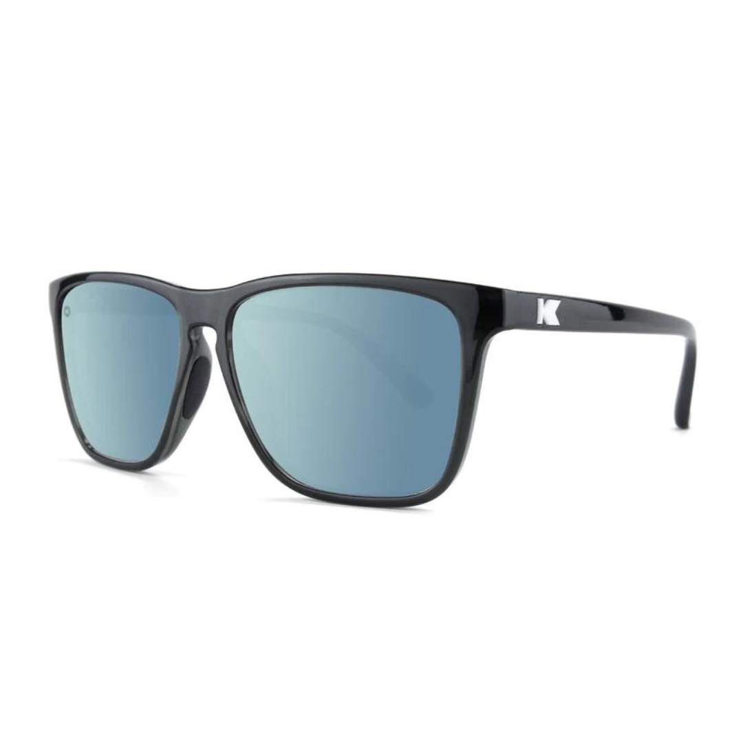 Knockaround Fast Lanes Sport Sunglasses - Jelly Black/Sky Blue