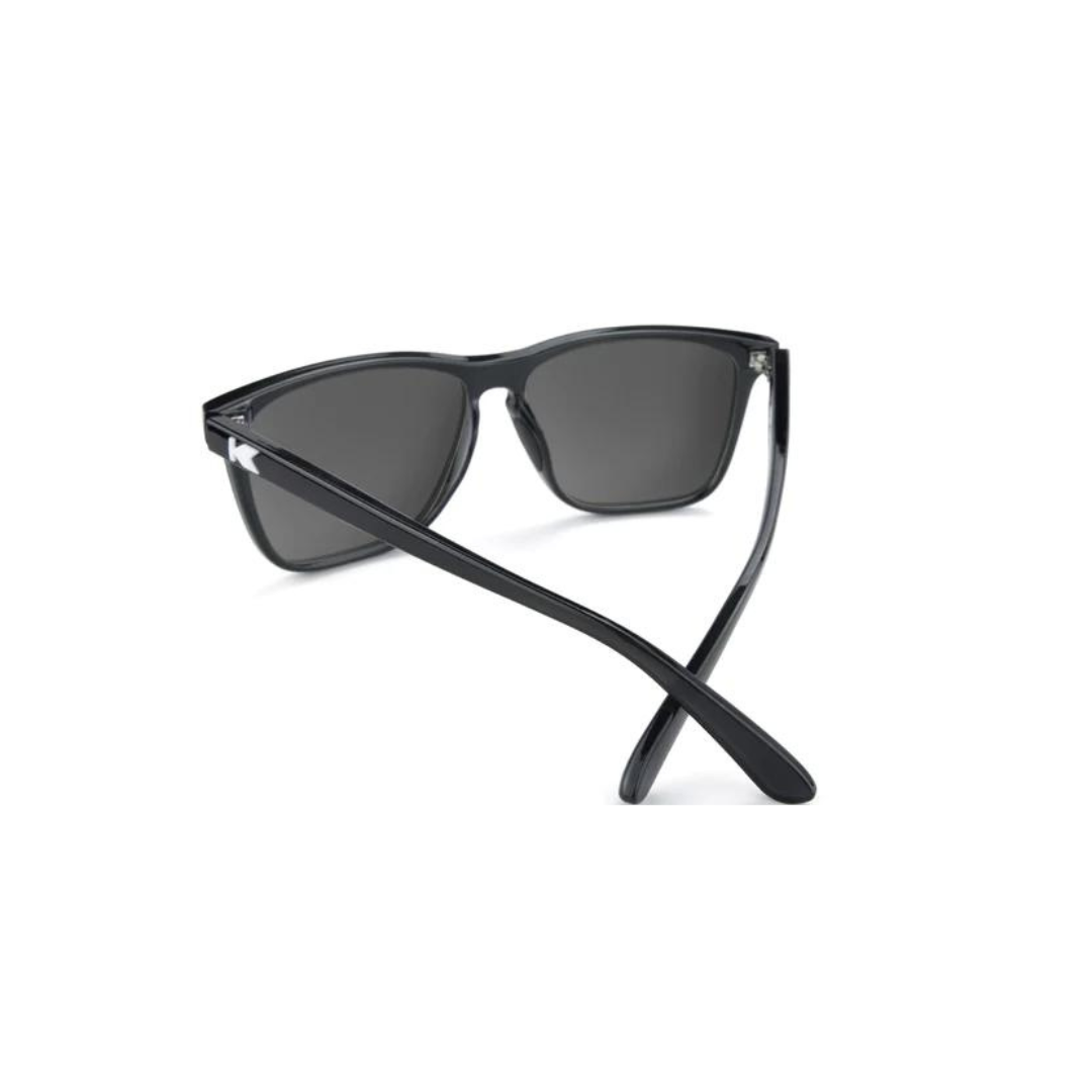 Knockaround Fast Lanes Sport Sunglasses - Jelly Black/Sky Blue