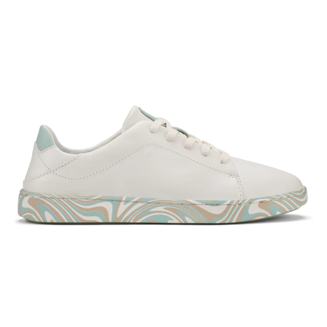 Olukai Pehuea Li'ili Sneakers - Bright White/Swirl