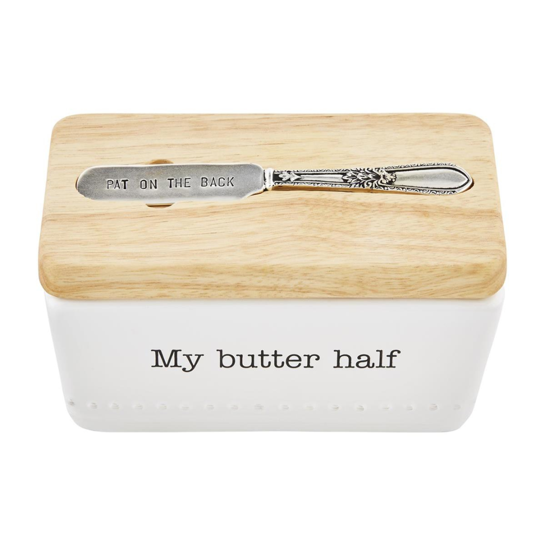 Mud Pie Butter Dish Set