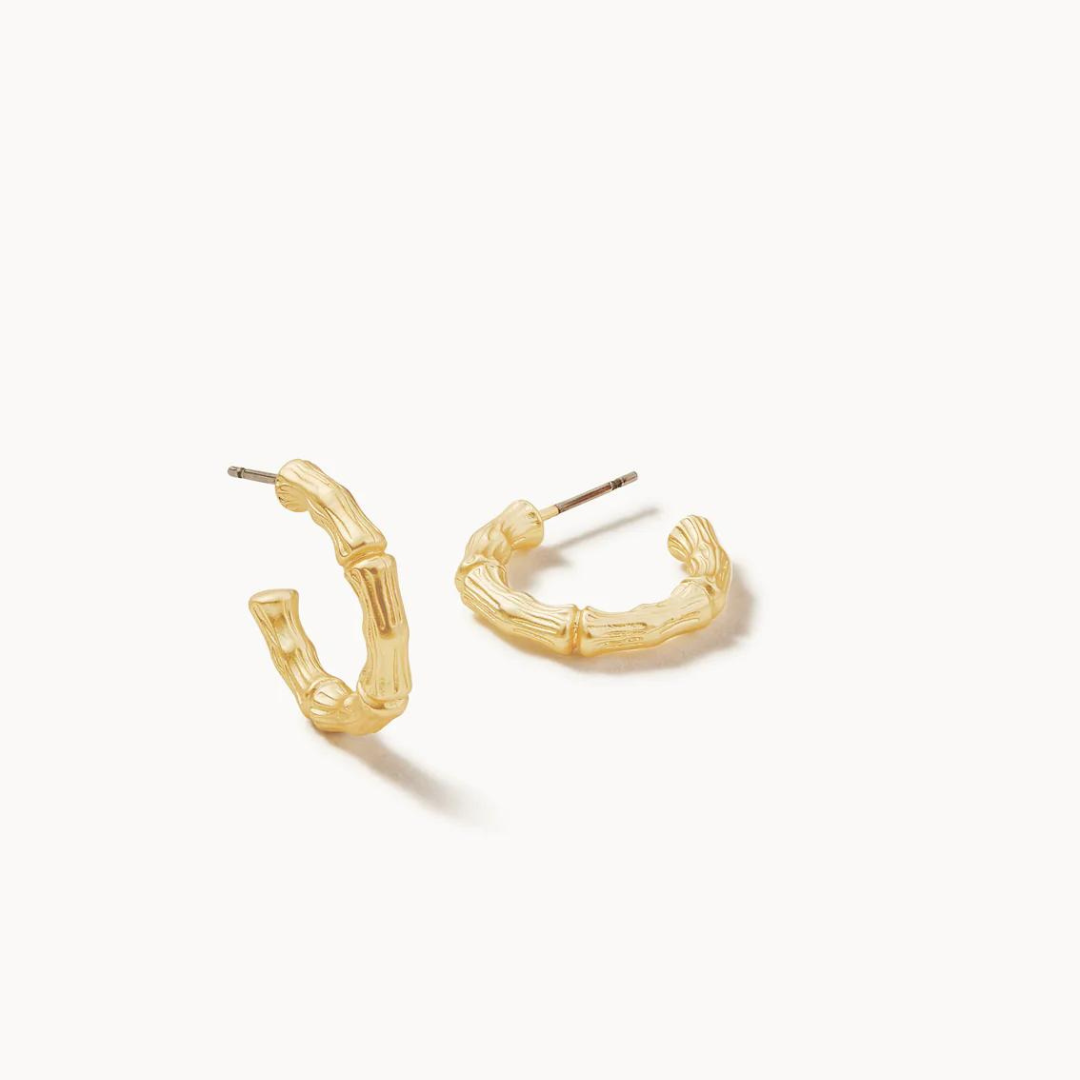 Spartina Bamboo Hoop Earrings