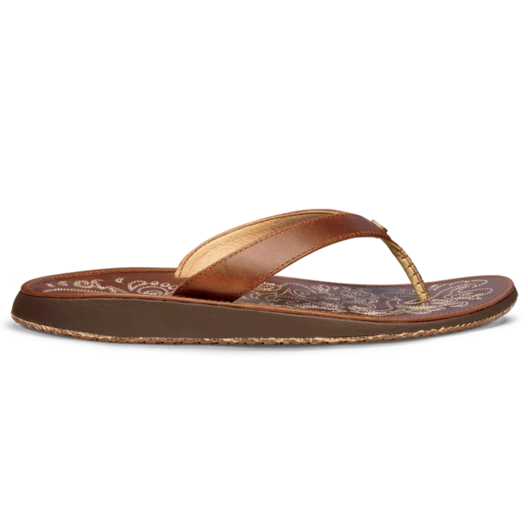 Olukai Paniolo Flip Flops - Natural - The Cottage