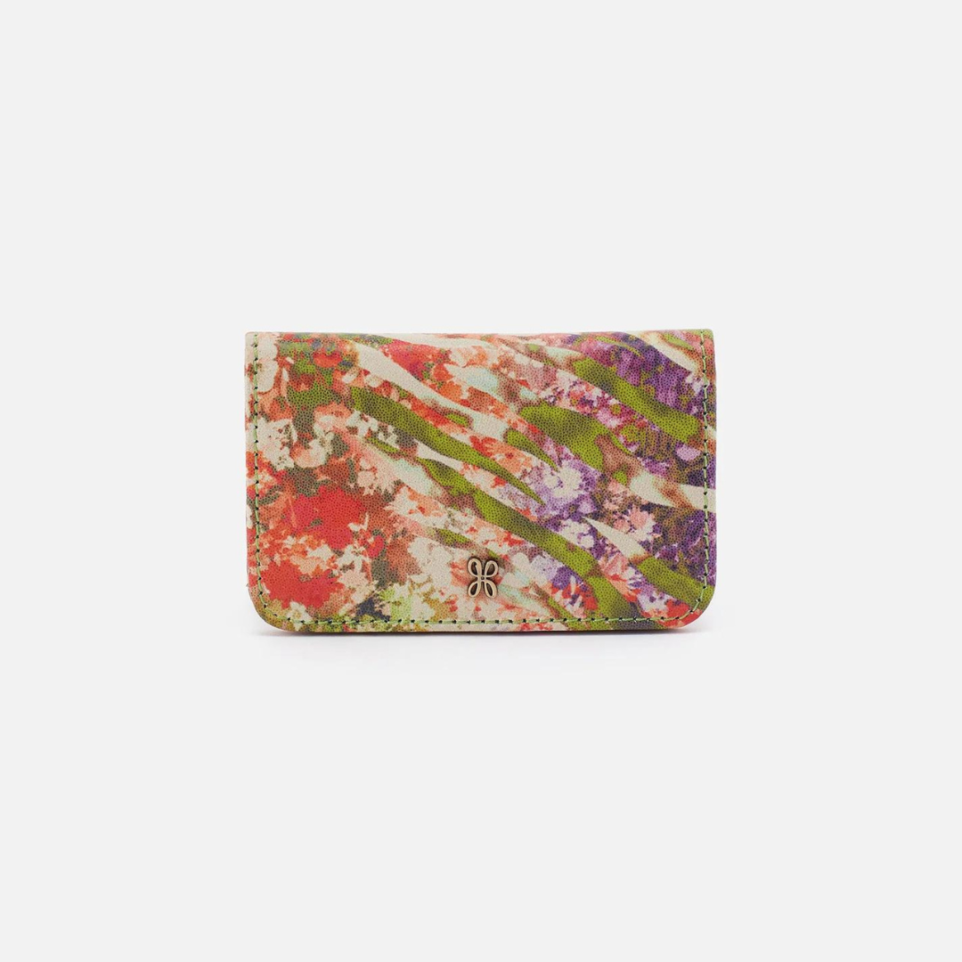 Hobo Jill Mini Card Case Printed Leather