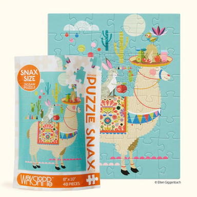 Werkshoppe Kid's Puzzle Snax - Llama Lyft - The Cottage