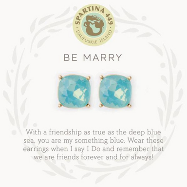 Spartina Sea La Vie Be Marry Stud Earrings - The Cottage