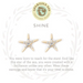 Spartina Sea La Vie Starfish Shine Earrings - The Cottage