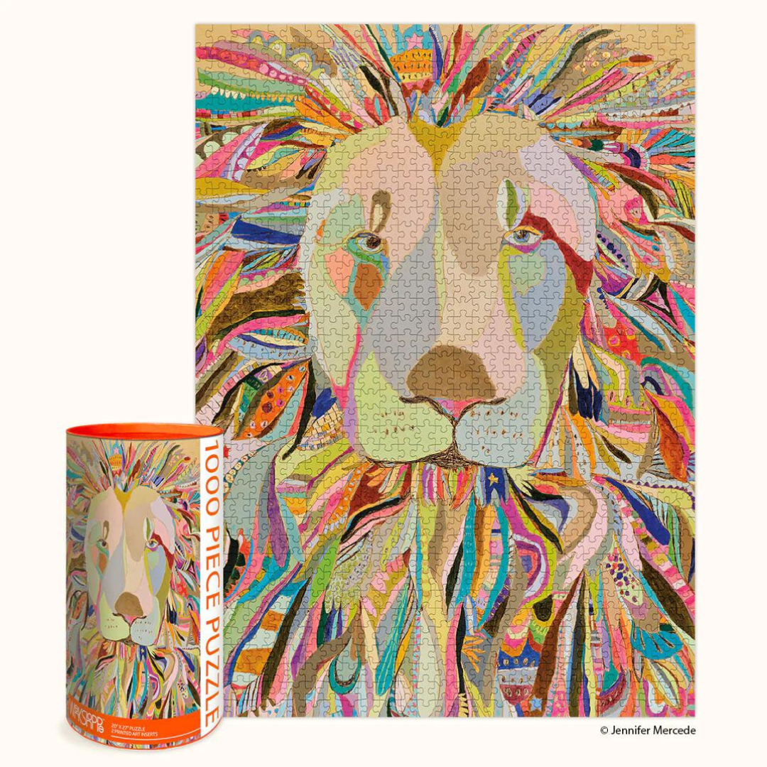 Werkshoppe Jigsaw Puzzle - Majestic Lion - The Cottage