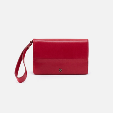 Hobo Jill Wristlet Polished Leather - The Cottage