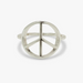 Pura Vida Peace Sign Ring - Silver - The Cottage