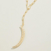 Spartina Crescent Crystal Necklace - The Cottage