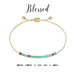 Dot & Dash Morse Code Bracelet - Blessed - The Cottage