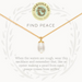 Spartina Sea La Vie Find Peace Necklace - The Cottage