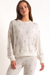 Z Supply Happy Hour Cocktails Long Sleeve Top - Cloud Dancer - The Cottage