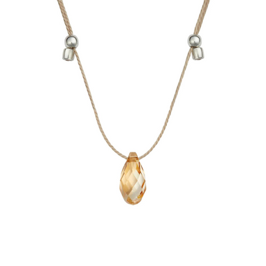 &Livy Gold Shade Hyevibe Crystal Necklace - The Cottage