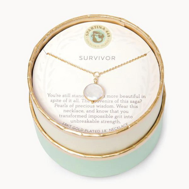 Spartina Sea La Vie Pearl Survivor Necklace - The Cottage