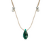 &Livy Emerald Hyevibe Crystal Necklace - The Cottage