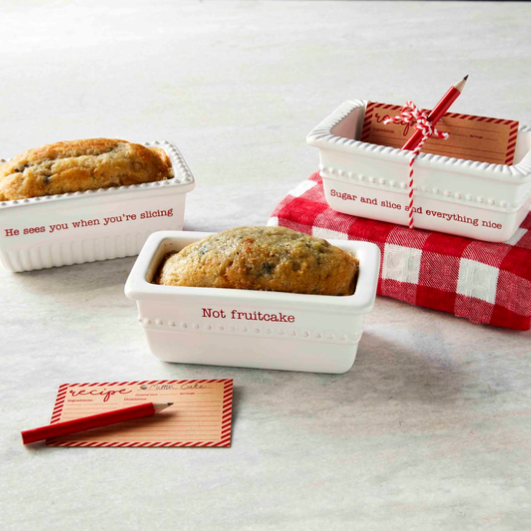 Mud Pie Holiday Mini Loaf Set