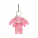 Jellycat Bashful Pink Bunny Bag Charm - The Cottage