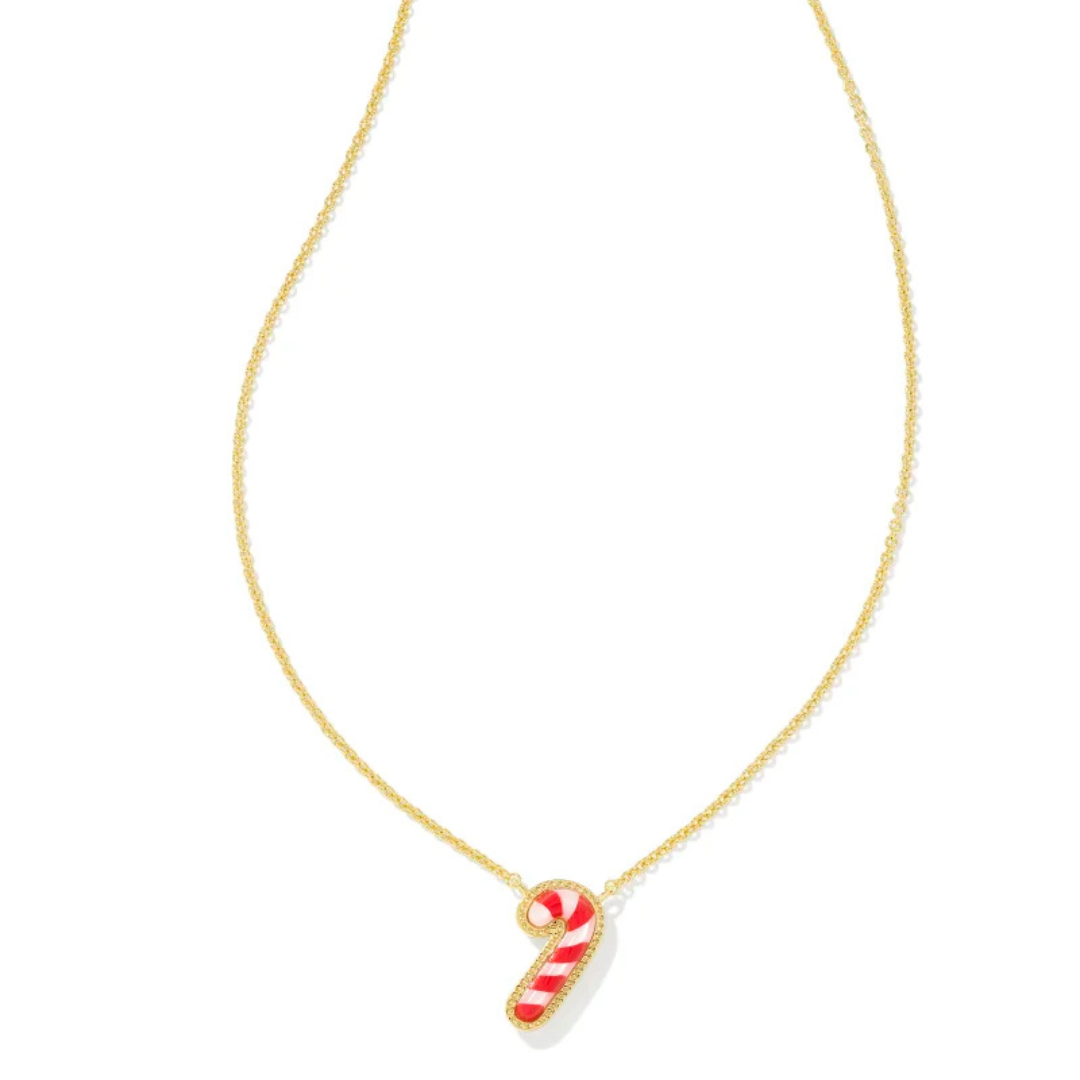 Kendra Scott Candy Cane Short Pendant Necklace