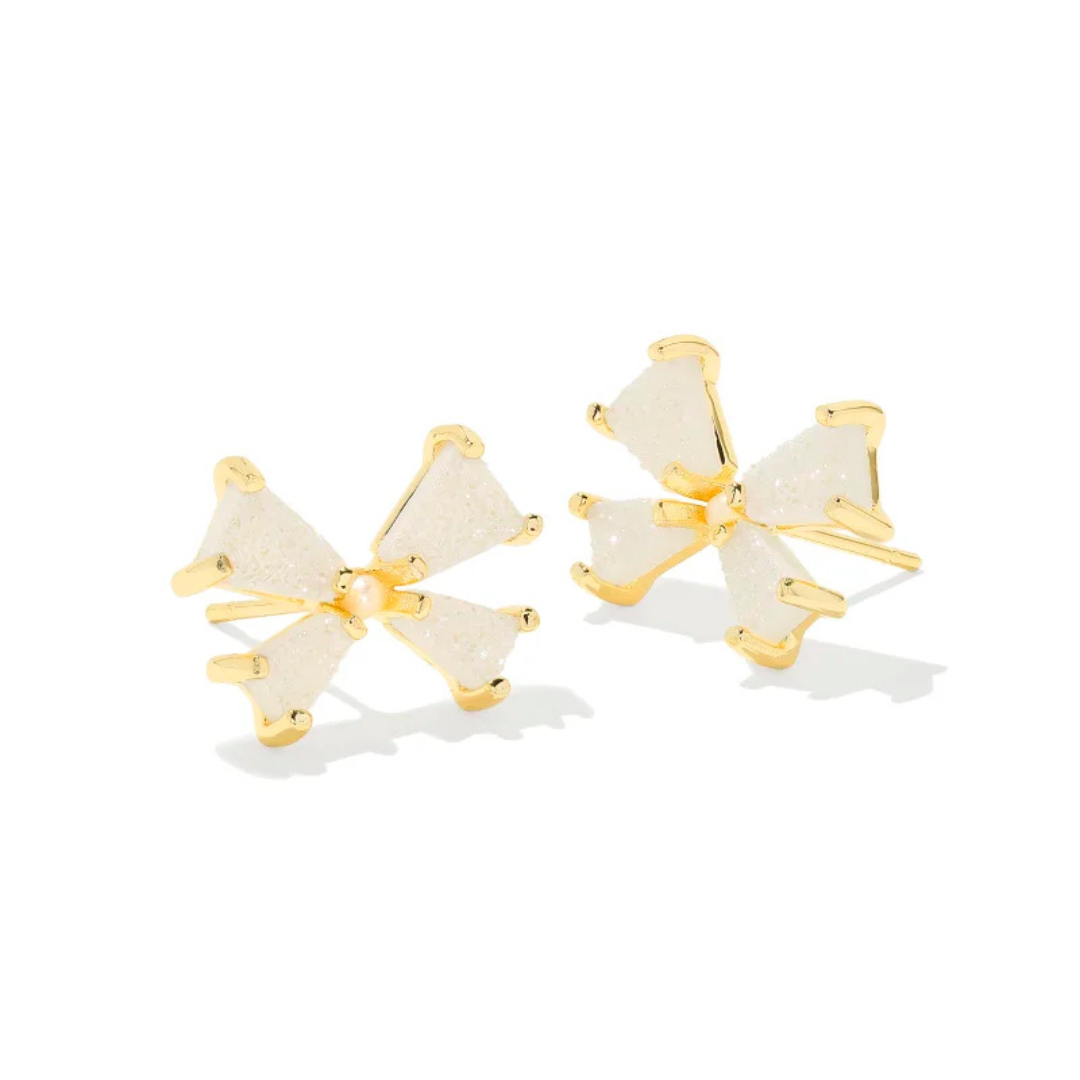 Kendra Scott Blair Bow Stud Earrings - Gold