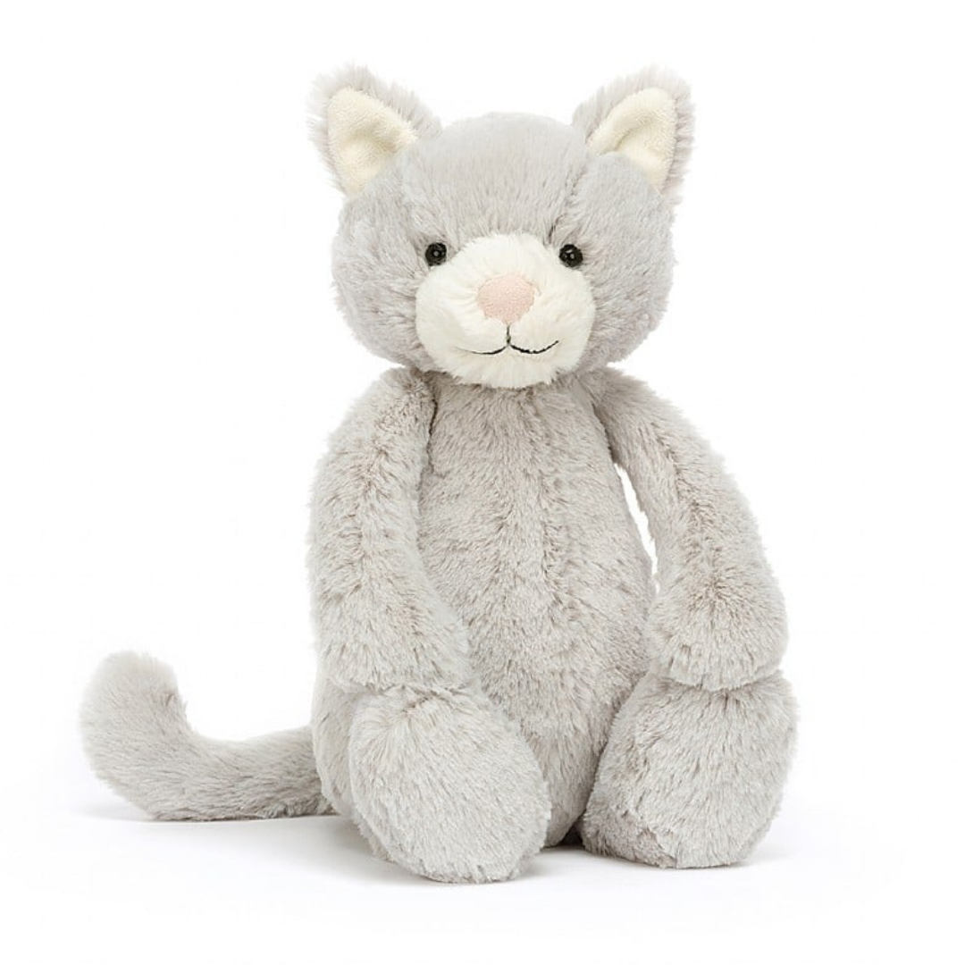 Jellycat Original Bashful Grey Kitty - The Cottage