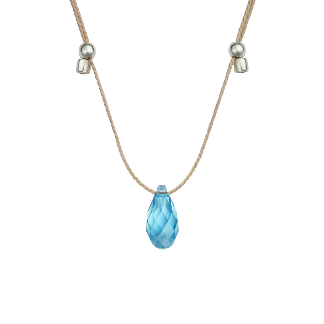 &Livy Aqua Hyevibe Crystal Necklace - The Cottage