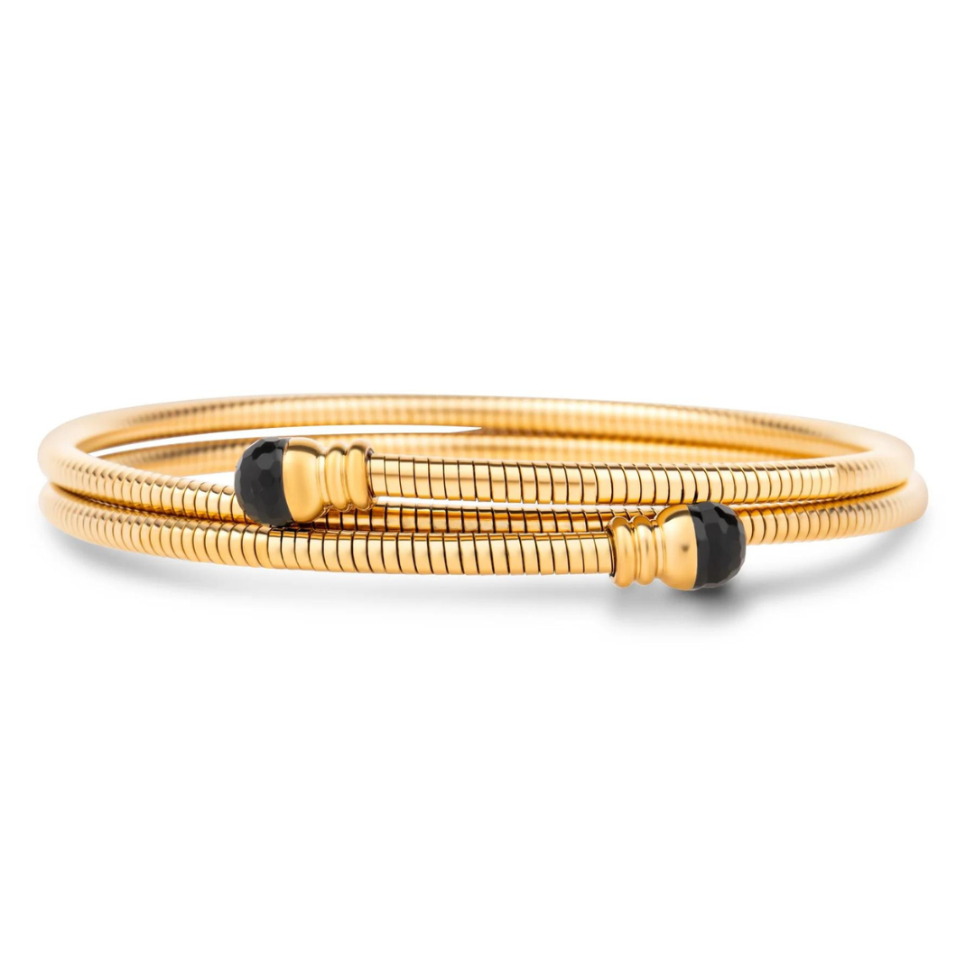 Ellie Vail Jamelia Coil Wrap Bracelet