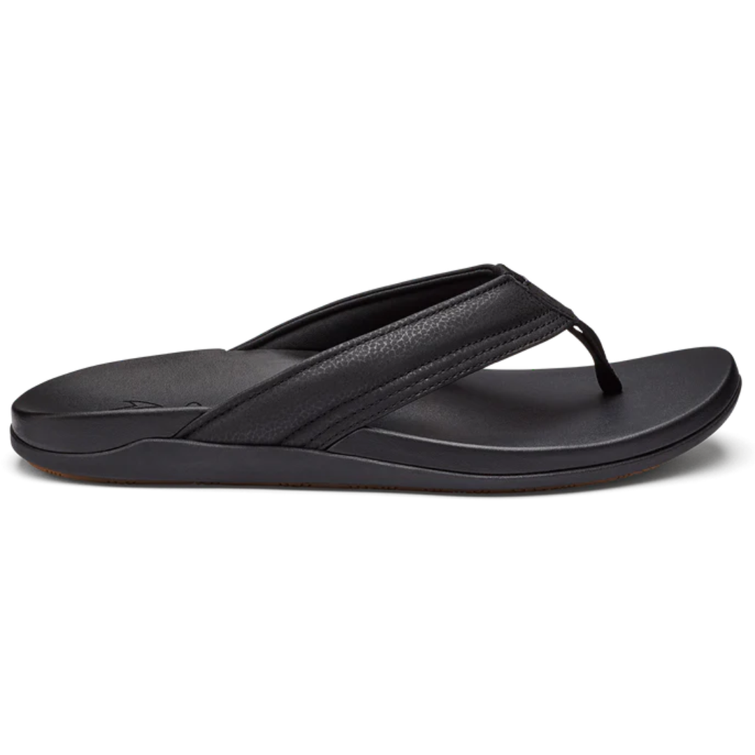 Olukai Maha Flip Flops - Black