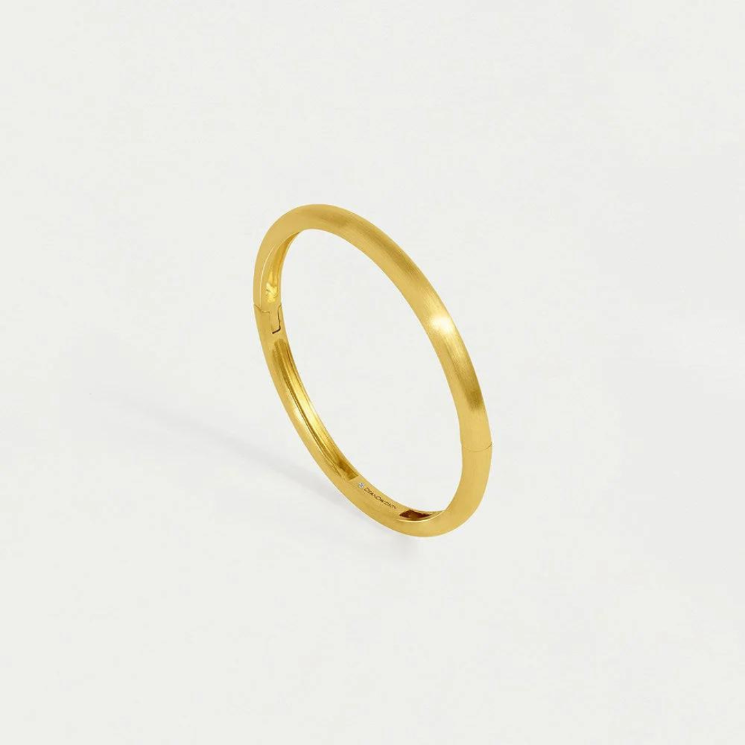 Dean Davidson Small Dune Hinge Bangle - Gold