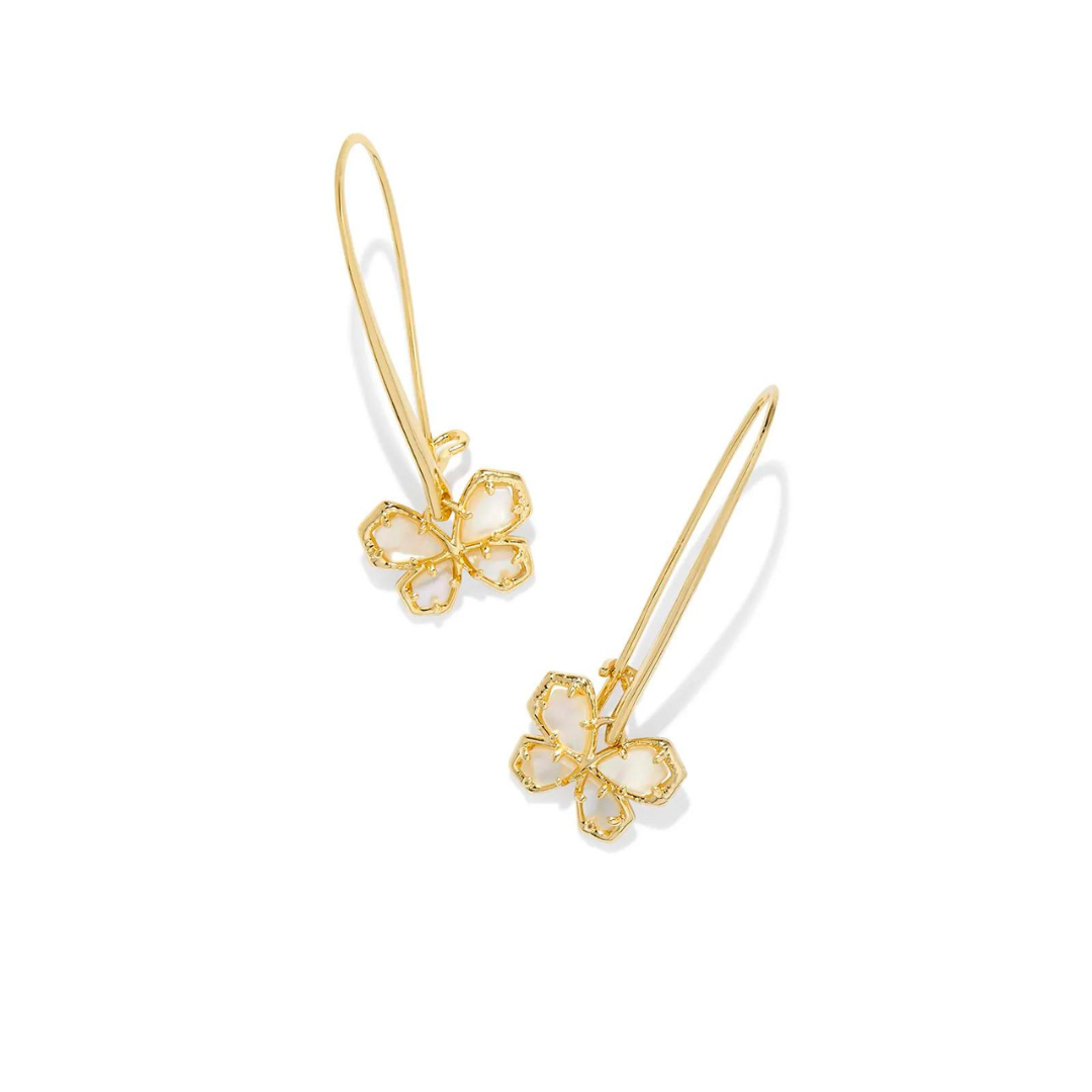 Kendra Scott Mae Butterfly Wire Drop Earrings - Gold