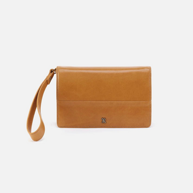 Hobo Jill Wristlet Polished Leather - The Cottage