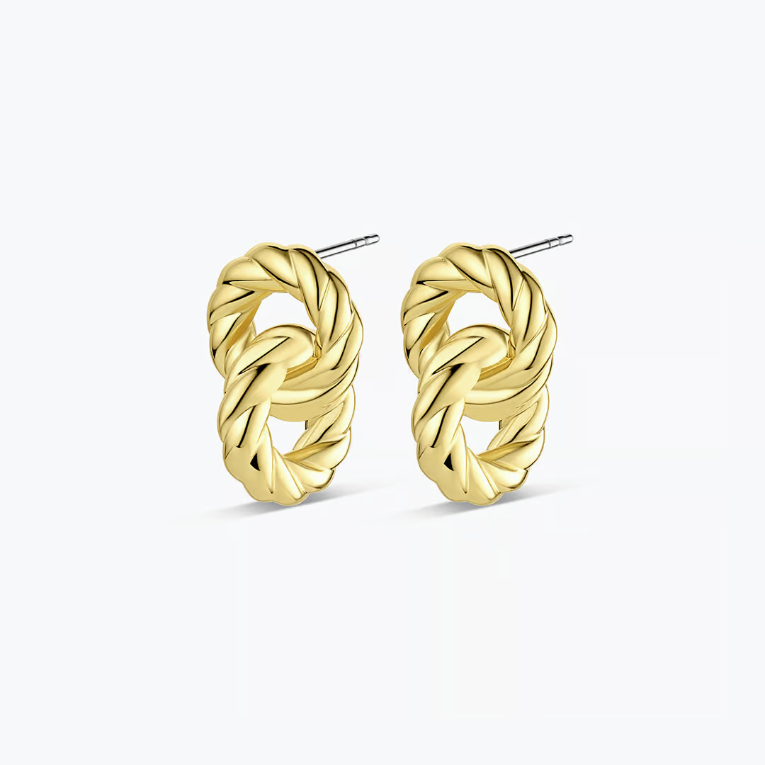 Gorjana Crew Helium Earrings - Gold