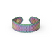 &Livy Metalysic Mesh 6mm Adjustable Ring - Spectra - The Cottage