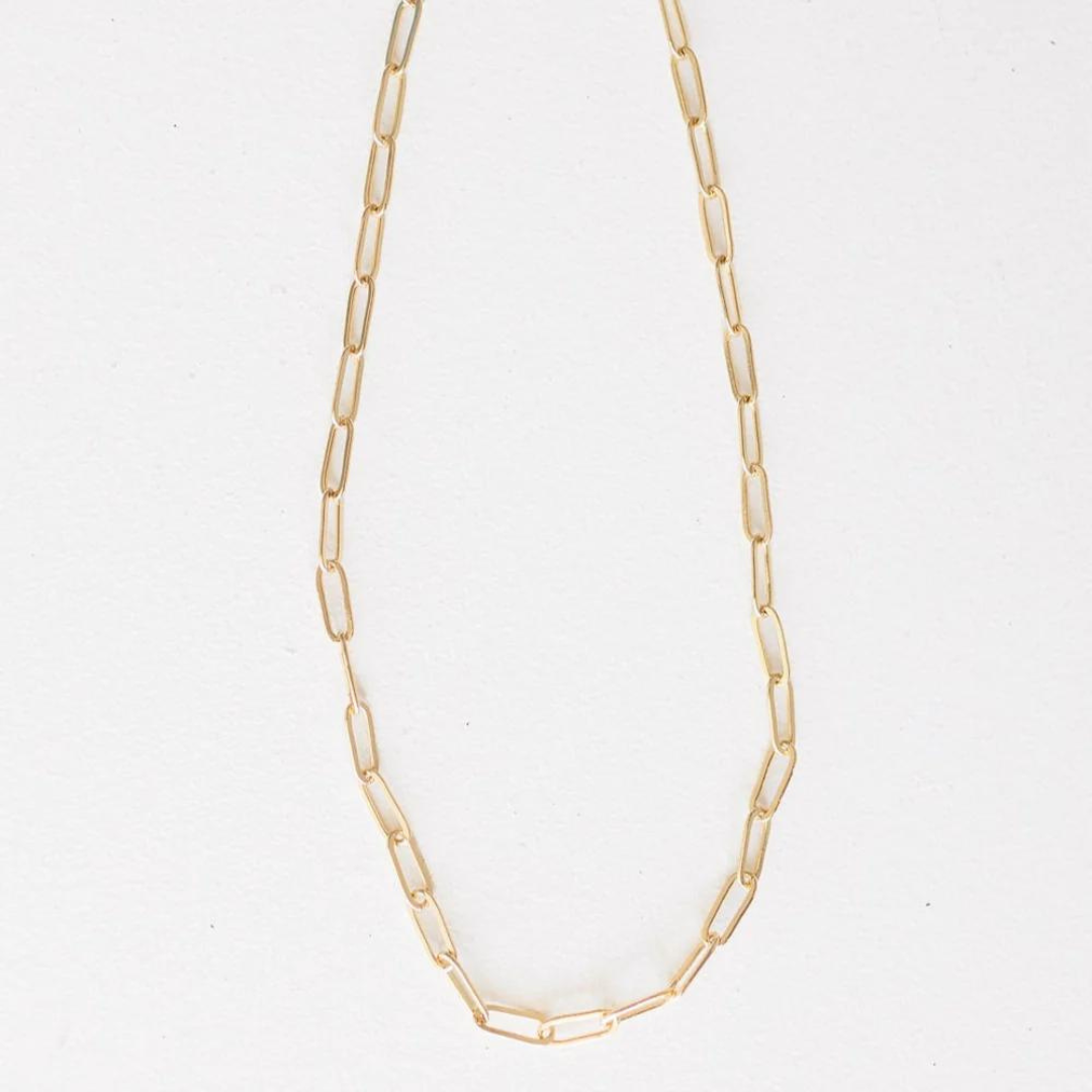 Leslie Curtis Leann Small Paperclip Chain