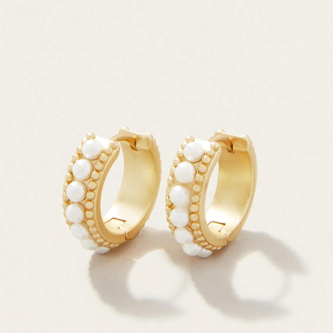 Spartina Midi Hoop Earrings