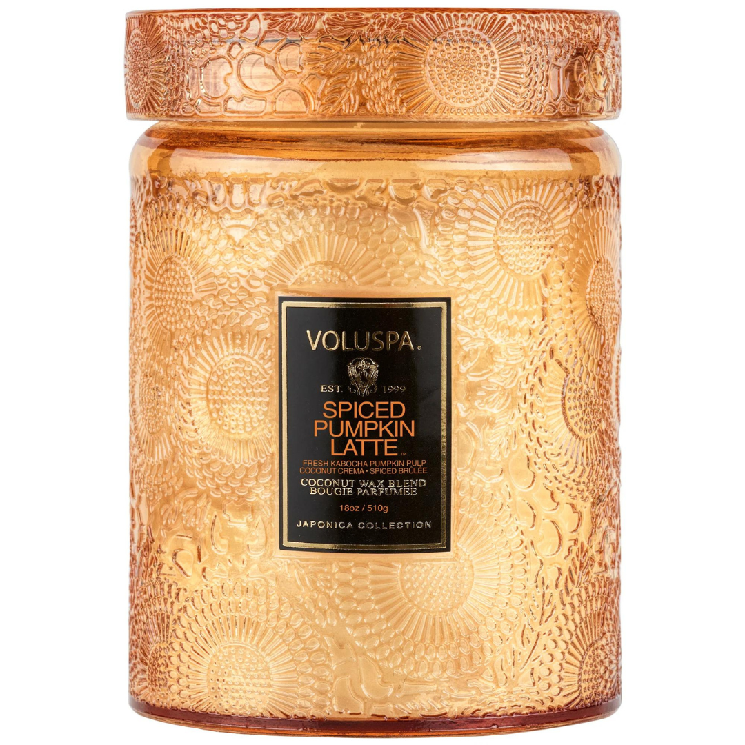 Voluspa Large Jar Candle - Spiced Pumpkin