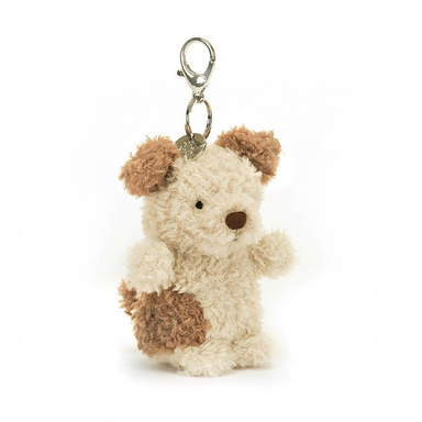 Jellycat Little Pup Bag Charm - The Cottage