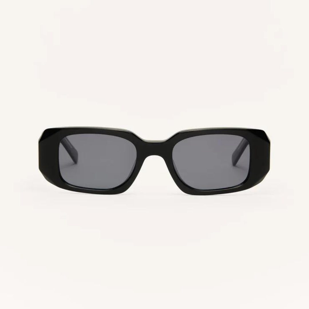 Z Supply Off Duty Sunglasses - Polished Black