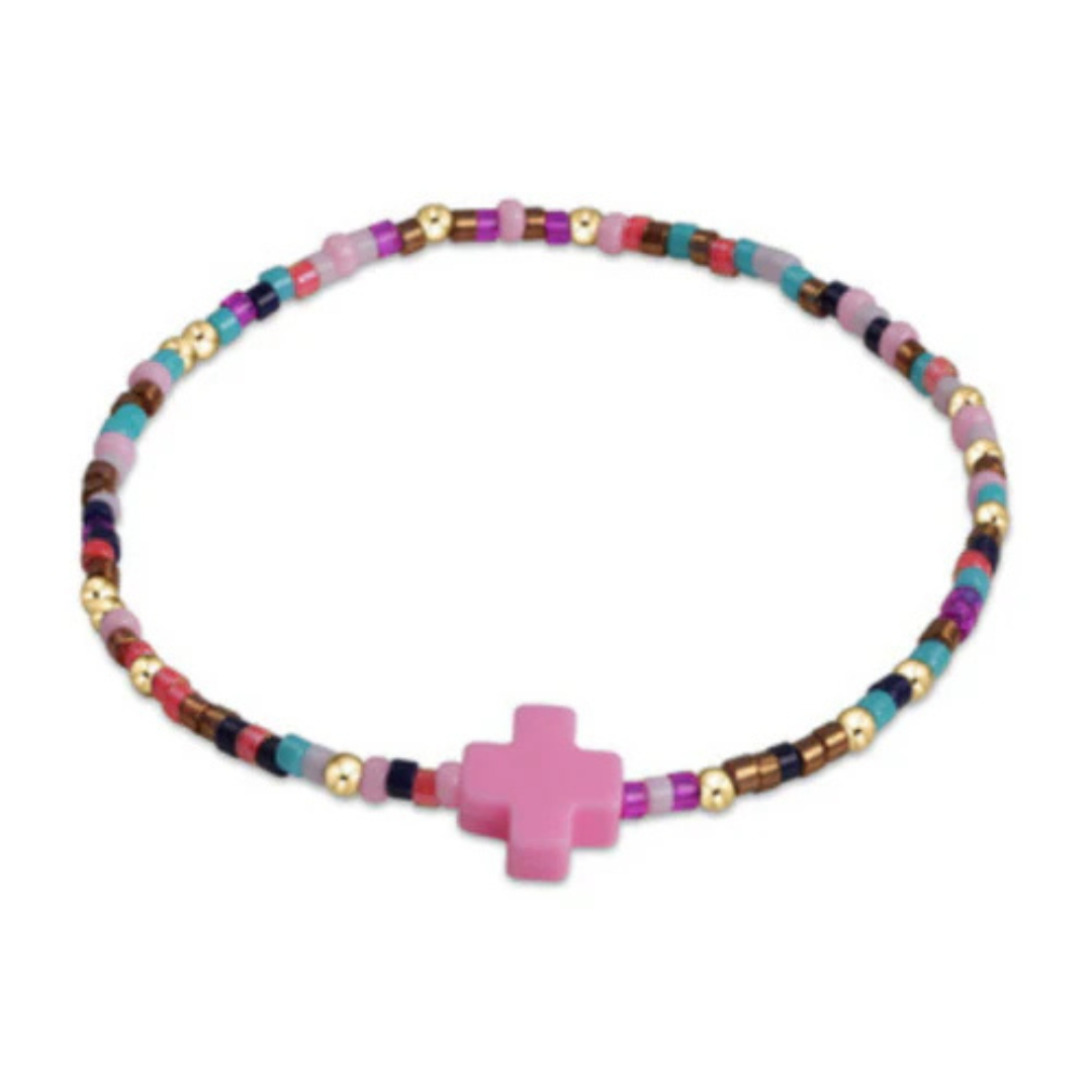 Enewton egirl Hope Unwritten Signature Cross Bracelet