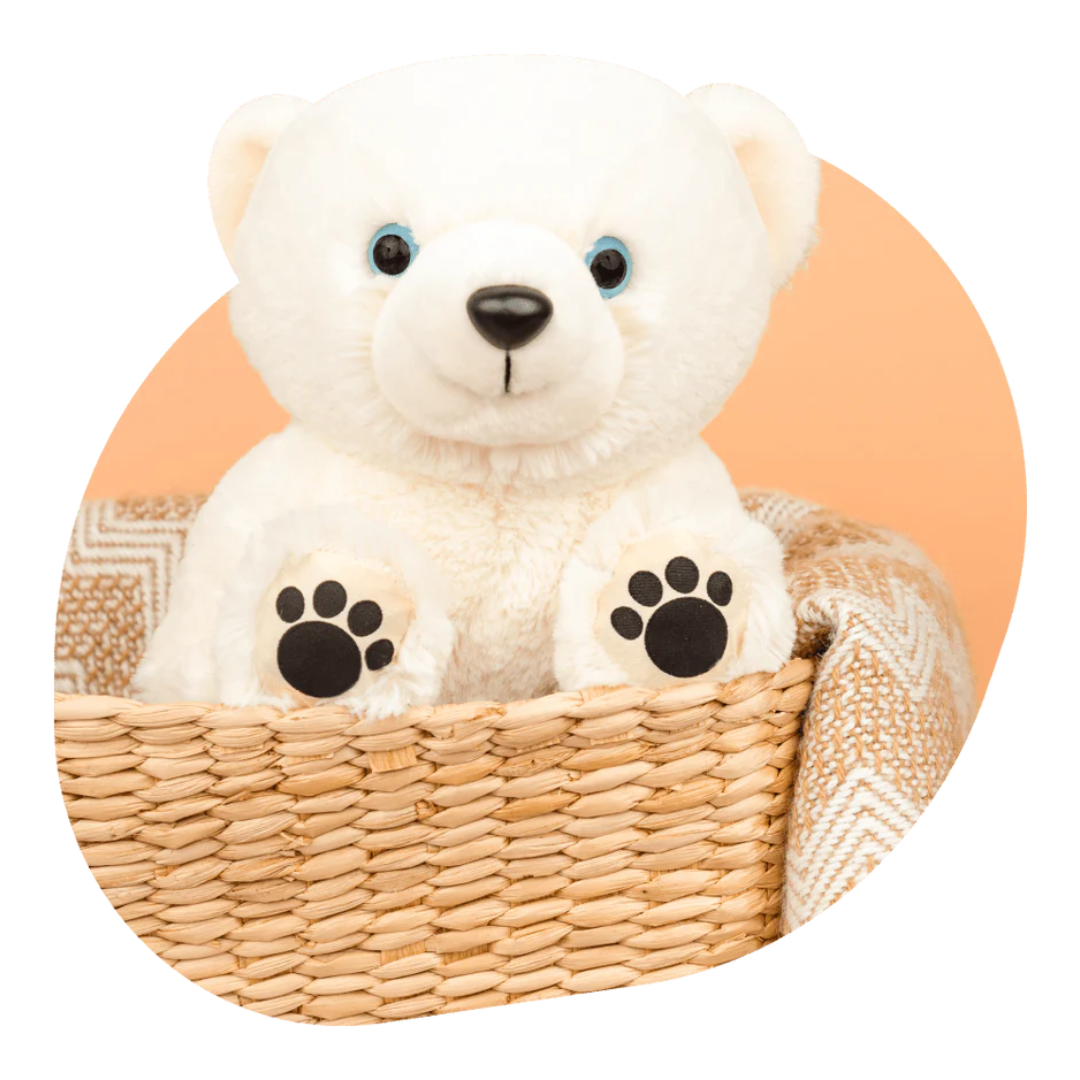 Fahlo The Venture Plush - Polar Bear