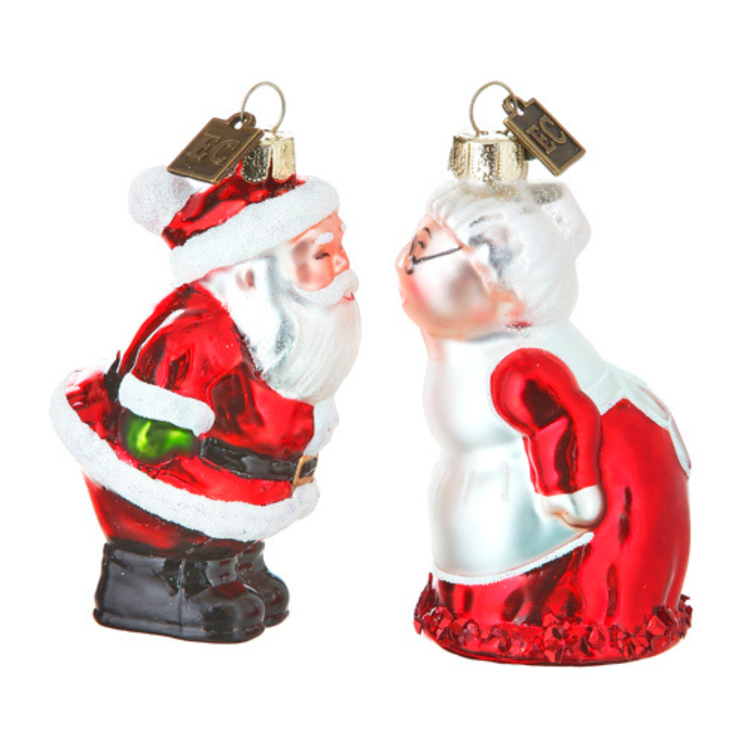 Raz Mr & Mrs Claus Ornament