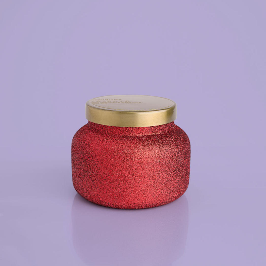 Capri Blue Red Glam Signature Jar - Volcano