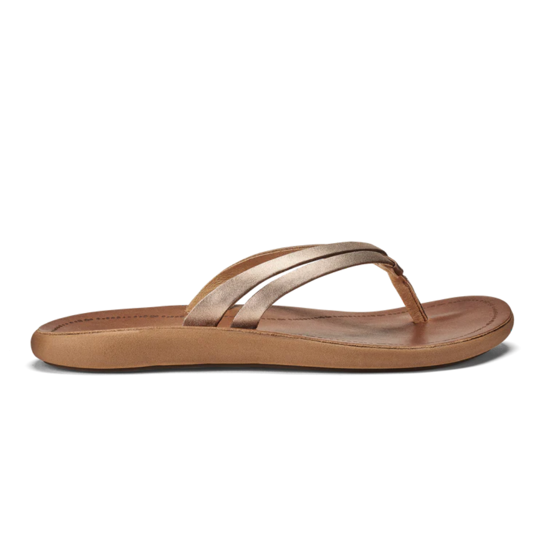 Olukai Kapehe Luana Flip Flops - Bubbly/Sahara - The Cottage