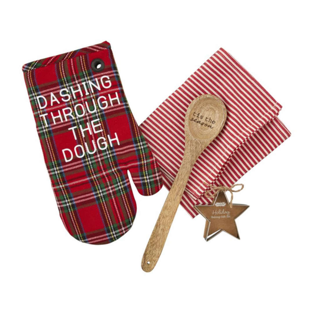 Mud Pie Oven Mitt Gift Set