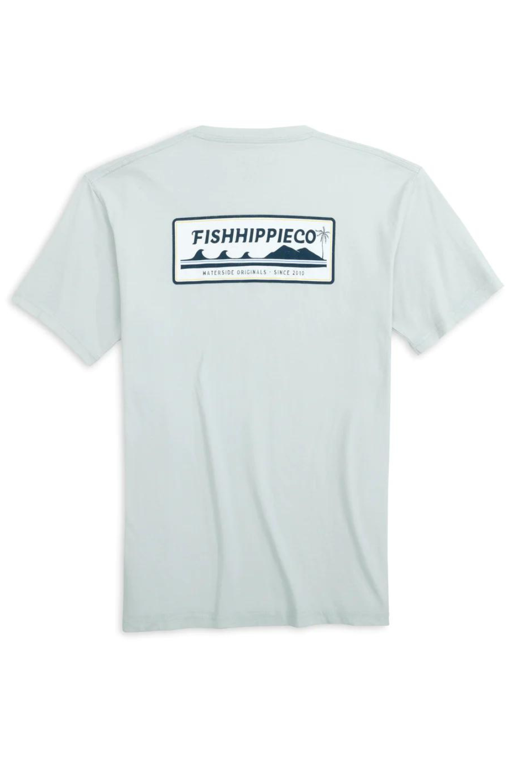 Fish Hippie Vamoose Tee - Barely Blue