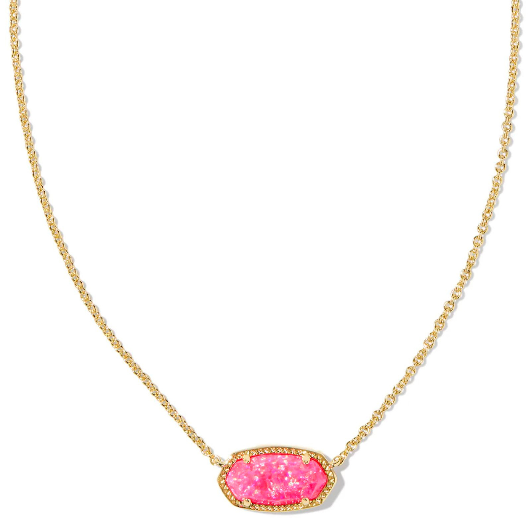 Kendra Scott Elisa Opal Necklace - Gold