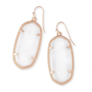 Kendra Scott Elle Drop Earrings - Rose Gold - The Cottage